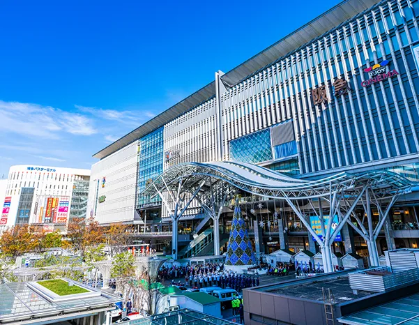 博多駅から徒歩5分で便利な立地